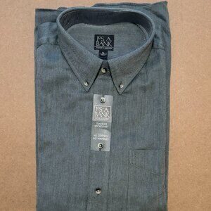 Gray Jos. A. Bank button down long sleeve